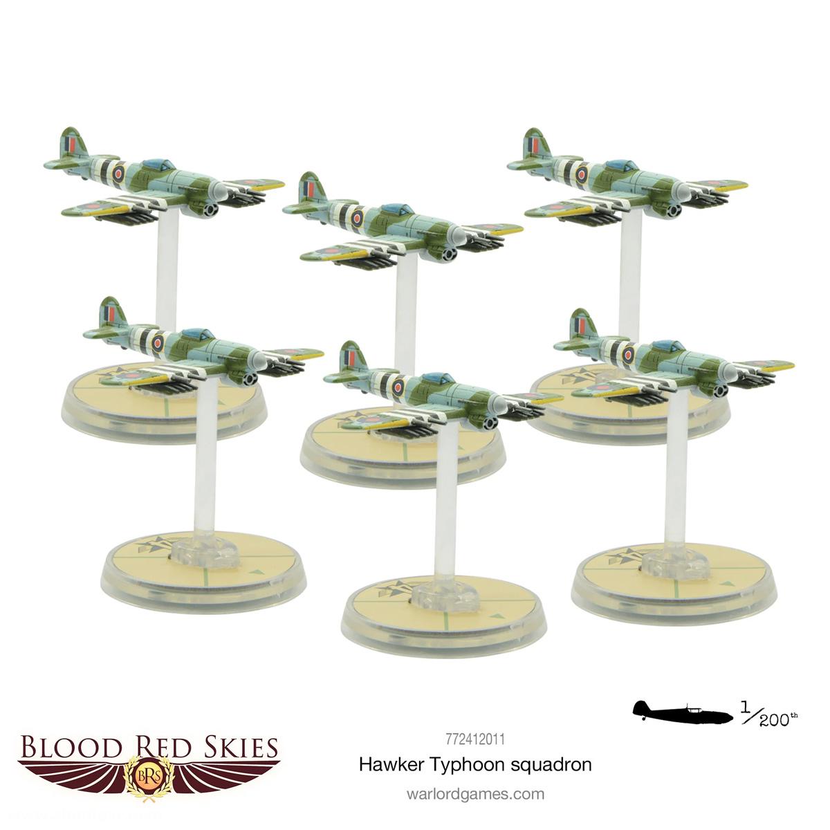Warlord Games Hawker Typhoon Squadron