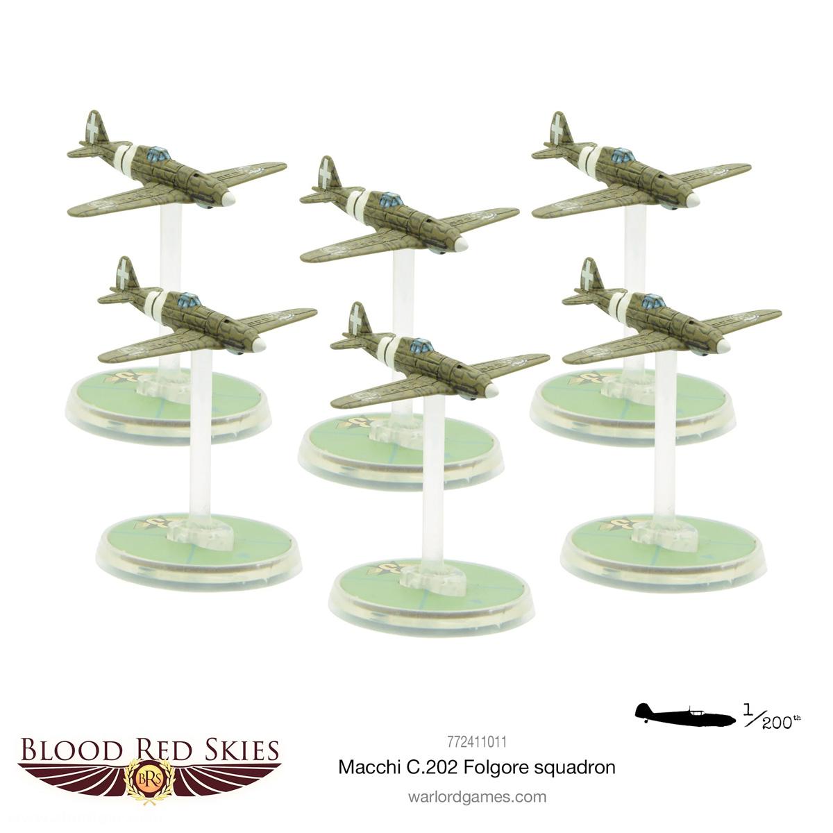 Warlord Games Macchi C.202 Folgore Staffel