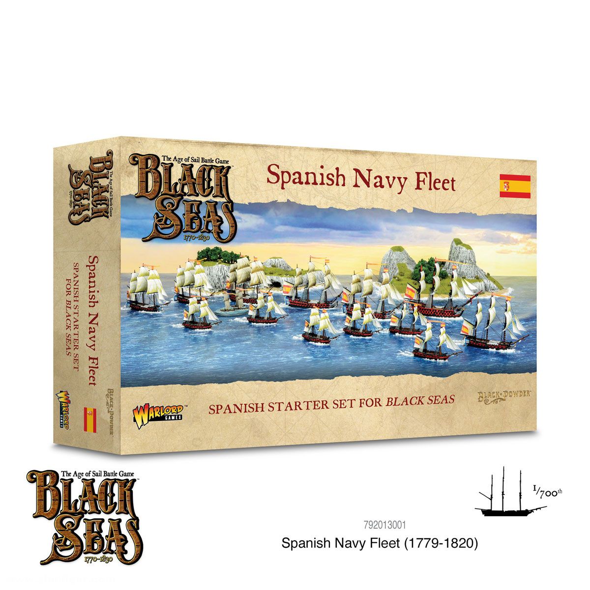 Warlord Games Spanische Flotte - 1770-1830