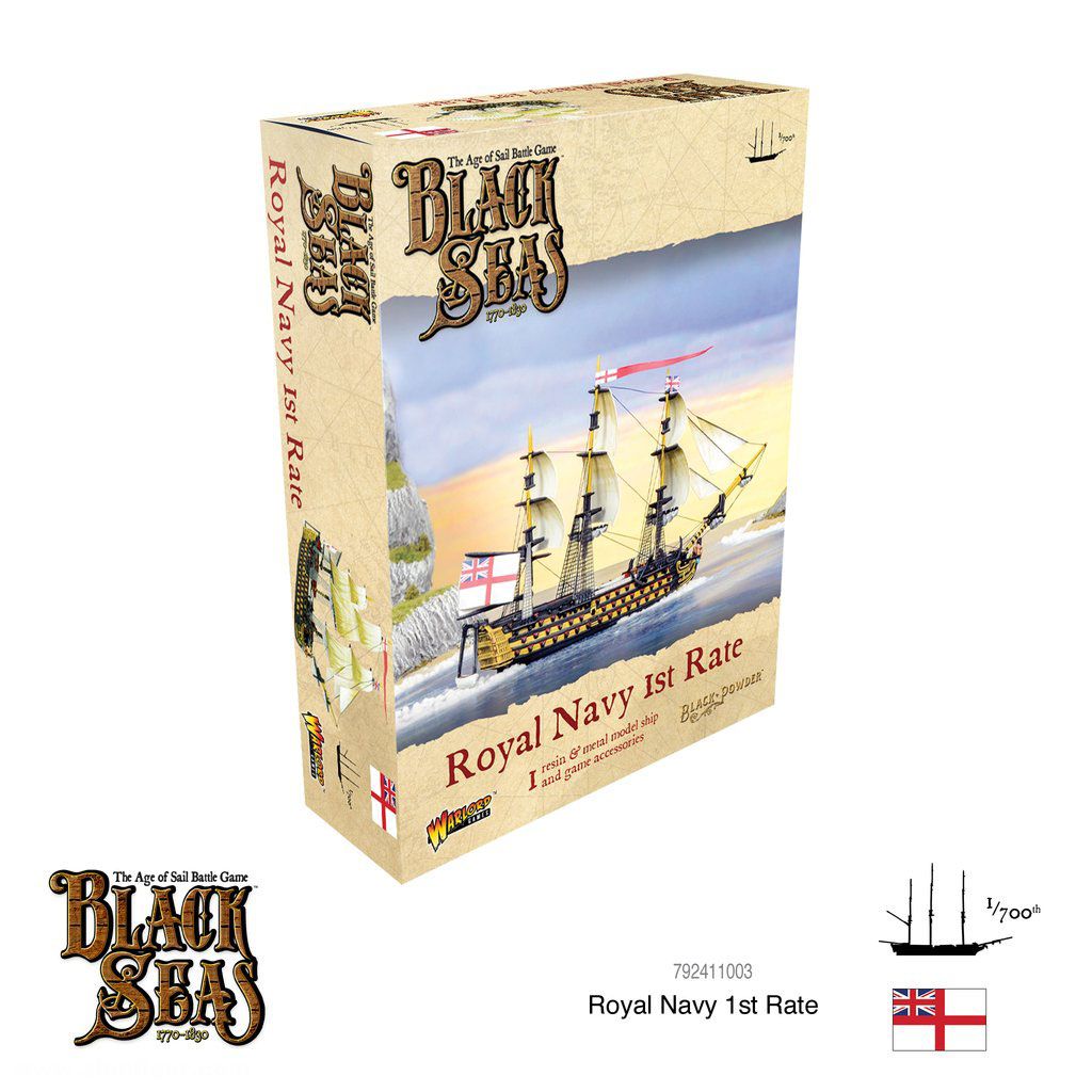 Warlord Games Linienschiff 1. Ranges - Royal Navy