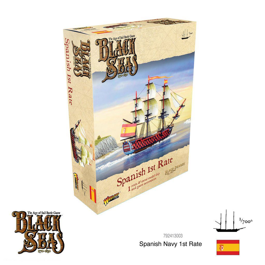 Warlord Games Linienschiff 1. Ranges - Spanische Marine