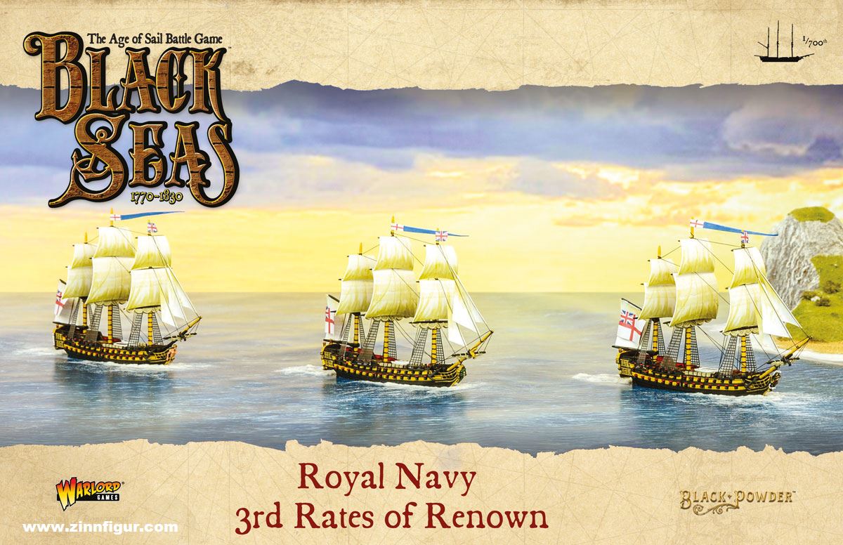 Warlord Games Berühmte Linienschiffe 3. Ranges - Royal Navy