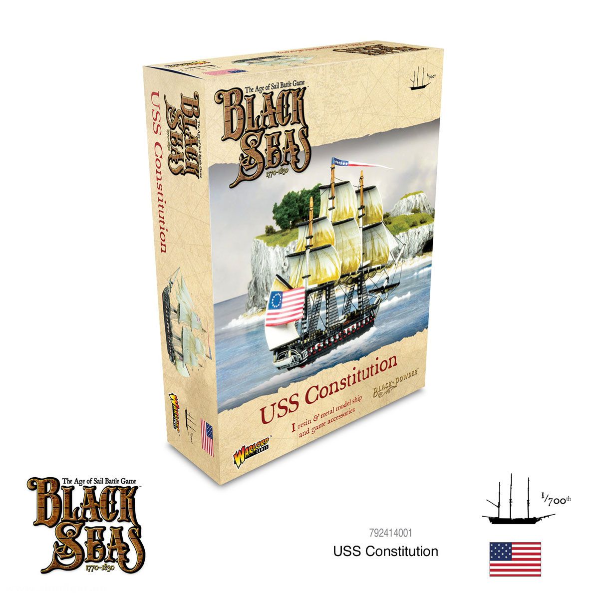 Warlord Games USS Constitution