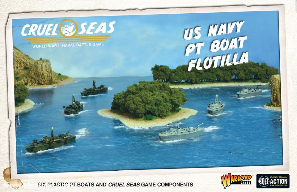 Warlord Games US Navy PT Boat Flottille
