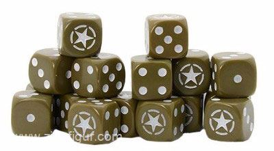 Warlord Games Alliierter Stern Würfel - Bolt Action