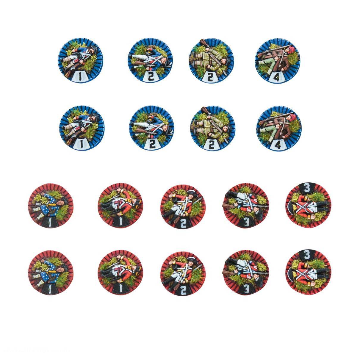 Warlord Games Verlustmarker - Black Powder Epic Battles: Revolution!