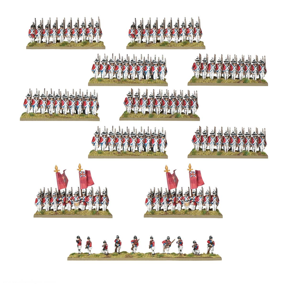 Warlord Games Britische Garde-Infanterie - Black Powder Epic Battles: Revolution!