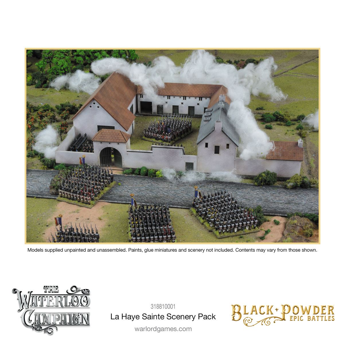 Warlord Games La Haye Saint Scenery Pack