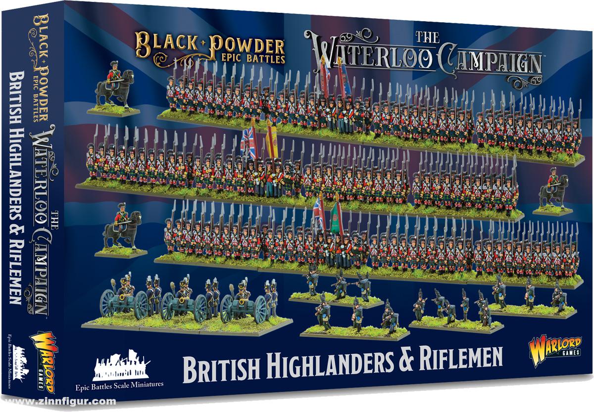 Warlord Games Britische Highlander & Riflemen - Epic Battles: Waterloo