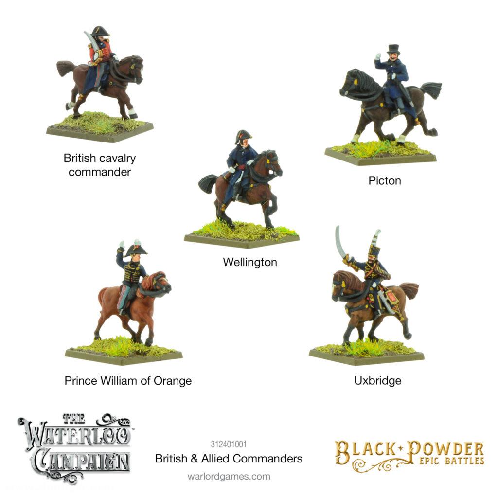 Warlord Games Britische & Alliierte Kommandanten