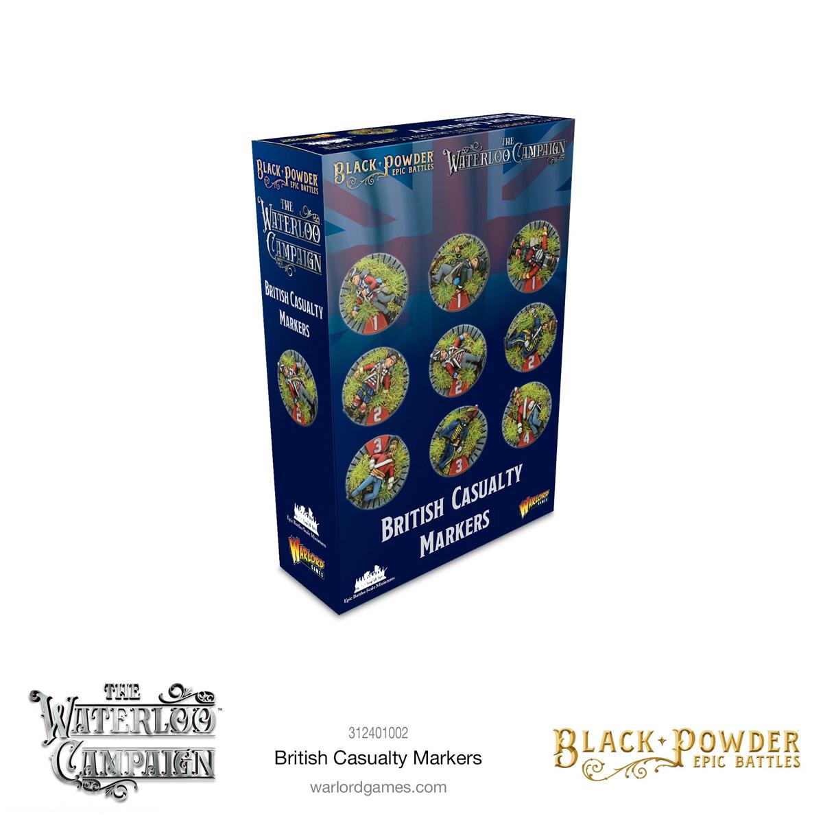 Warlord Games Britische Verlust-Marker - Limited Edition