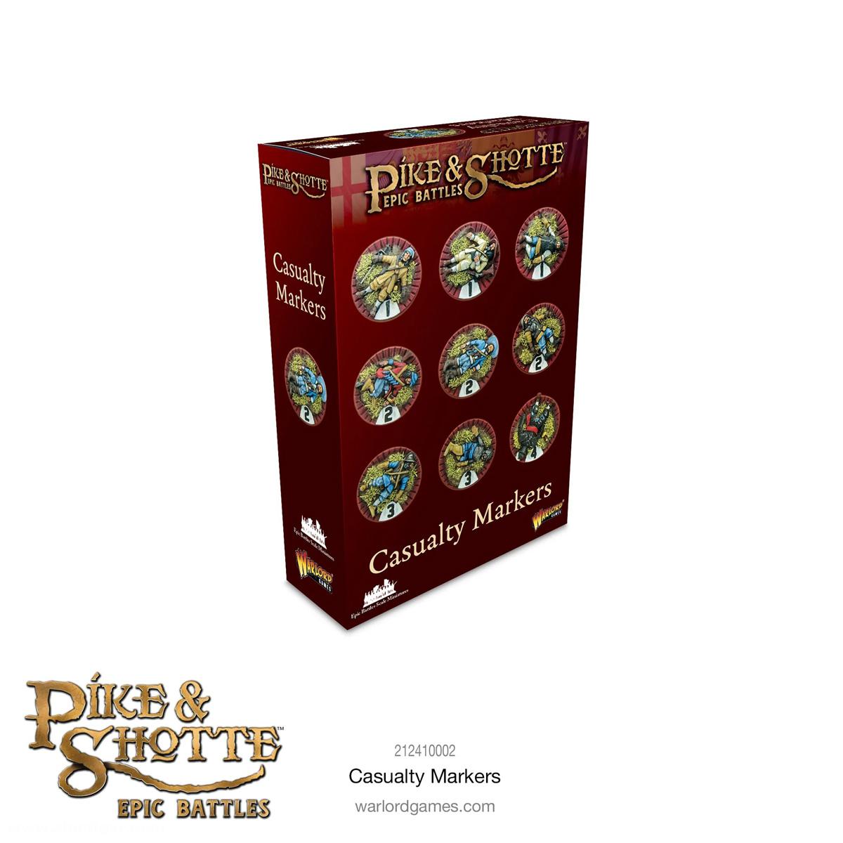 Warlord Games Verlust-Marker - Pike & Shotte Epic Battles