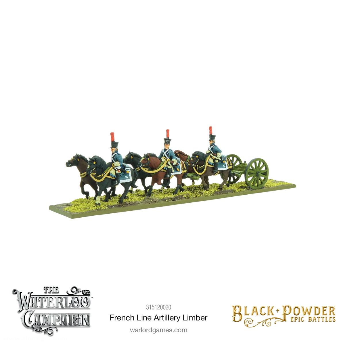 Warlord Games Französische Linien-Artillerie Protze