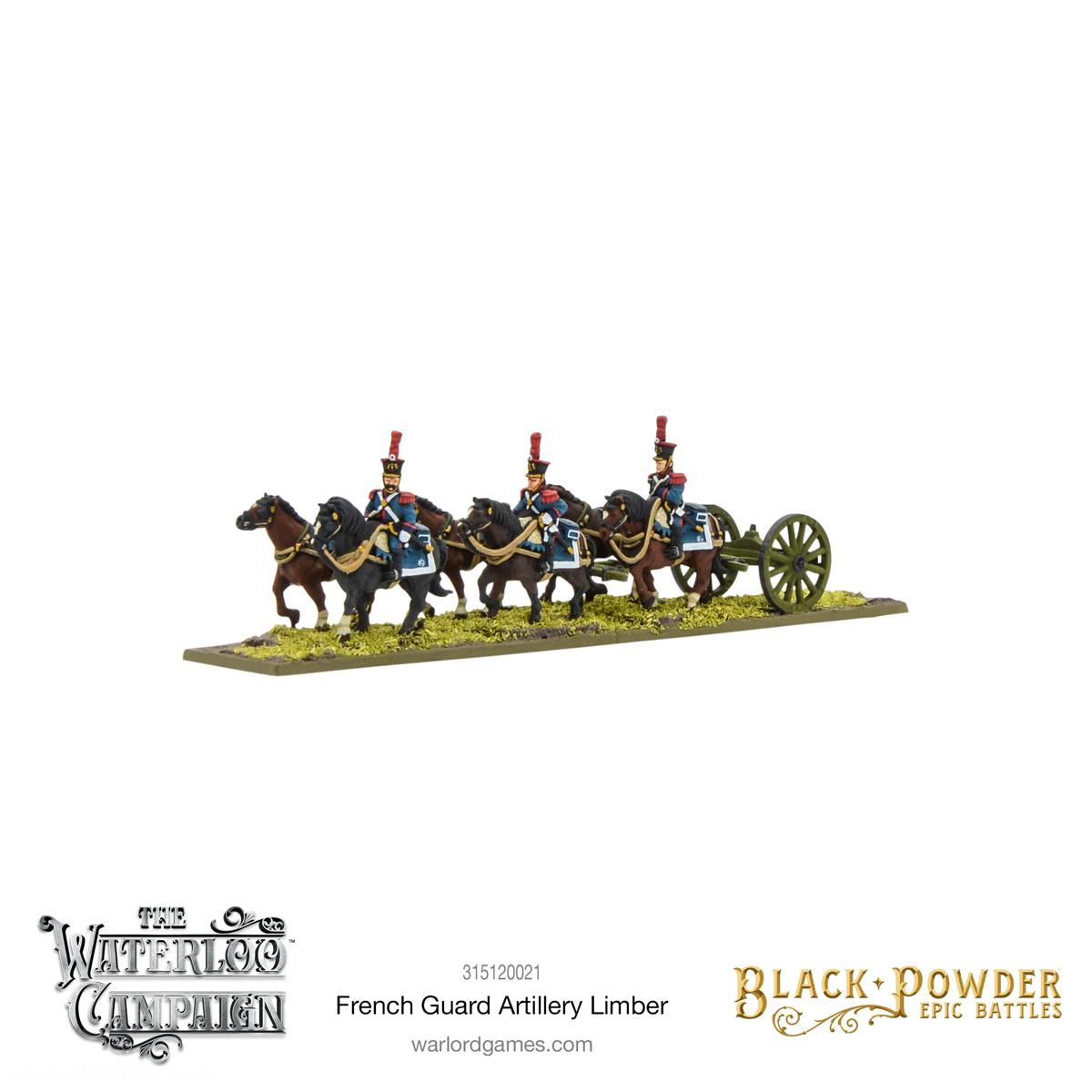 Warlord Games Französische Garde-Artillerie Protze