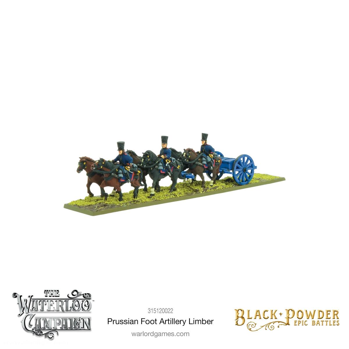 Warlord Games Preußische Fuß-Artillerie Protze
