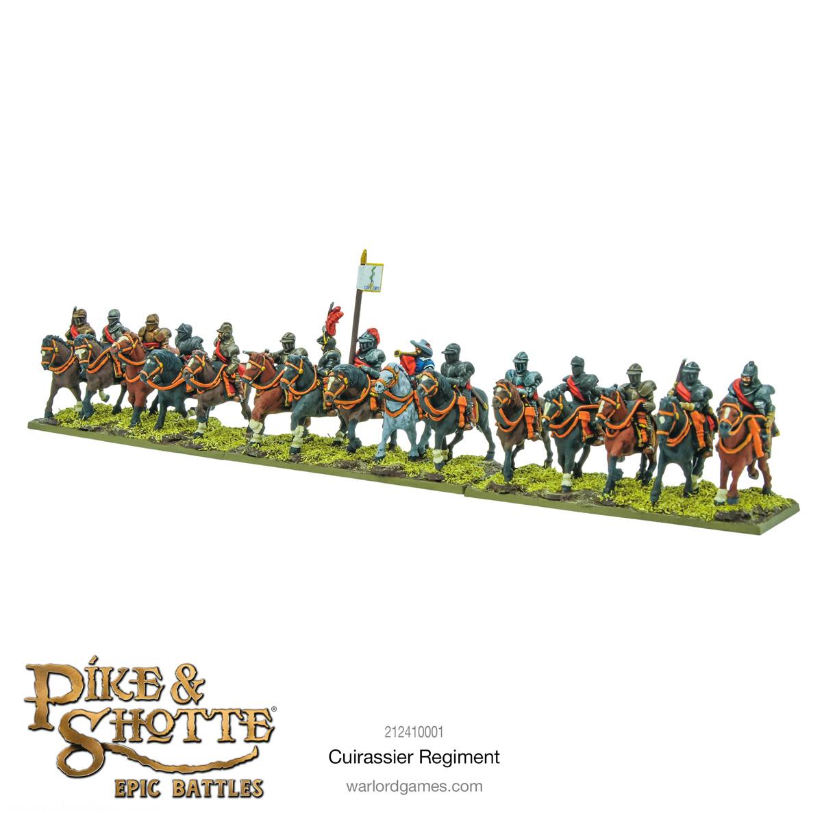 Warlord Games Kürassier Regiment - Pike & Shotte Epic Battles