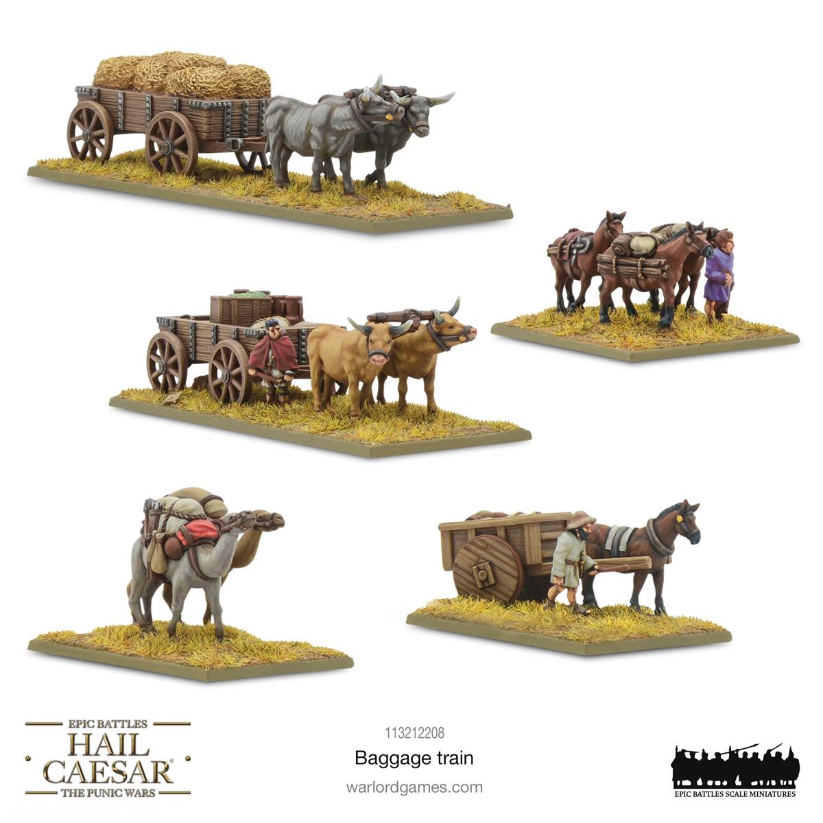 Warlord Games Antiker Train - Hail Caesar Epic Battles