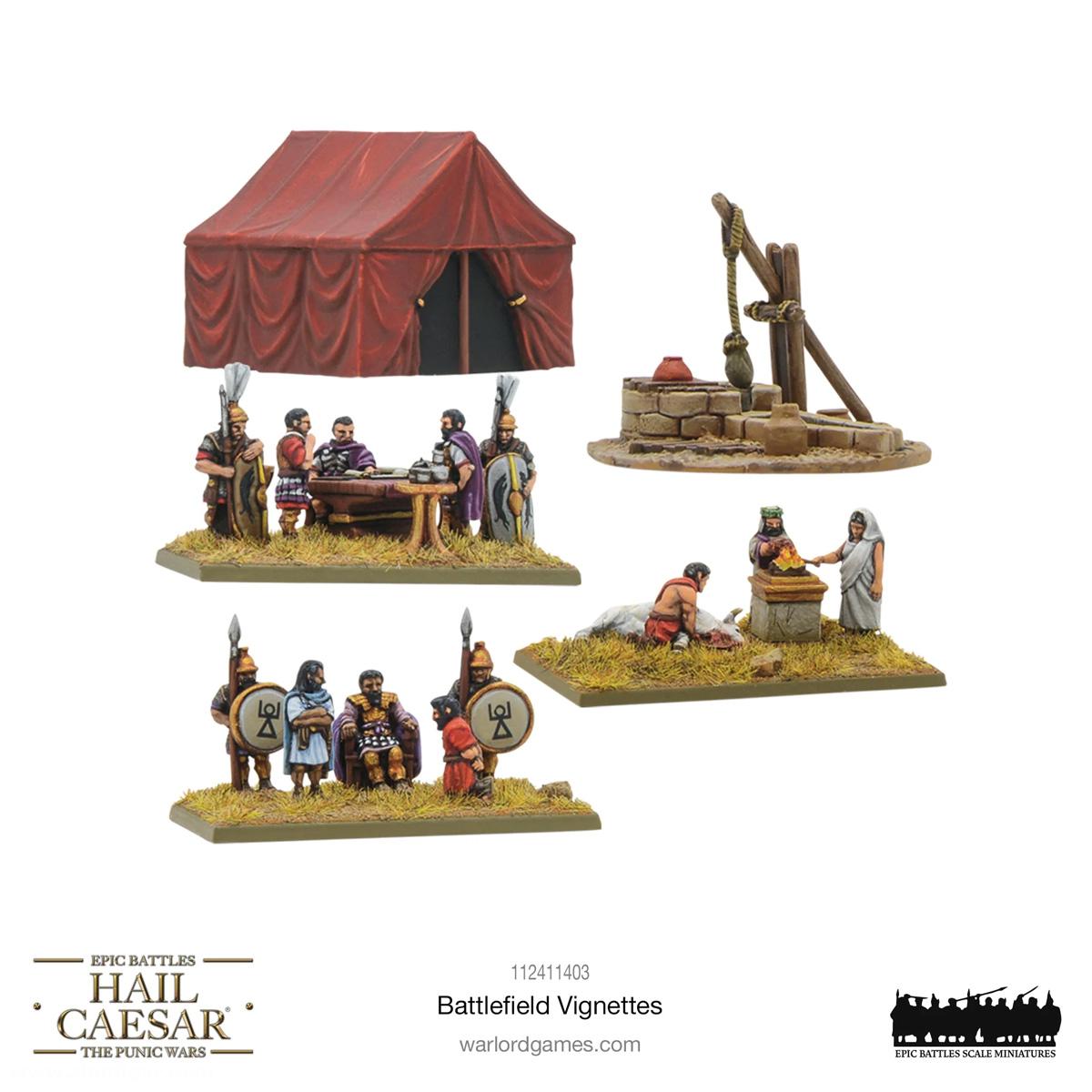 Warlord Games Schlachtfeld-Vignetten - Hail Caesar Epic Battles