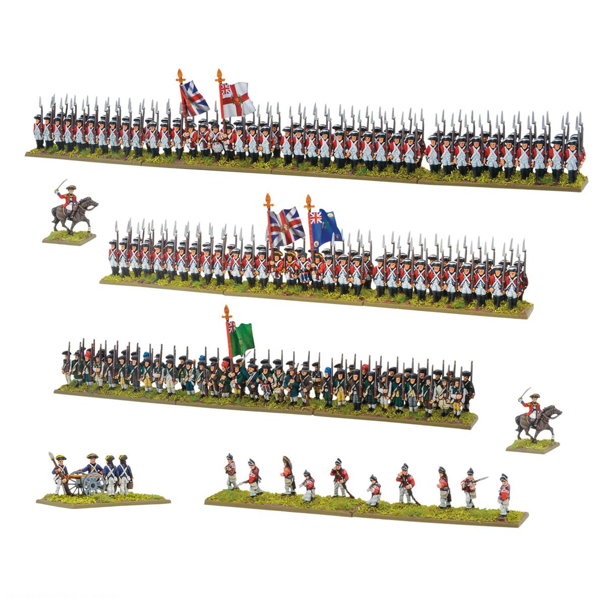 Warlord Games Britische Armee Brigade - Black Powder Epic Battles: Revolution!