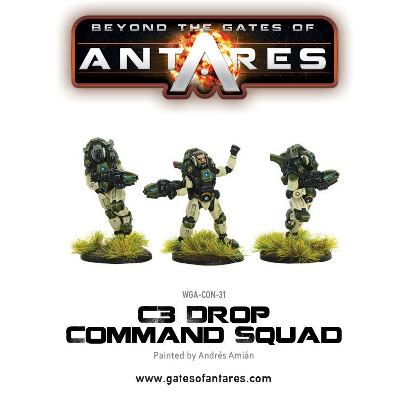 Warlord Games C3 Drop Squad Command