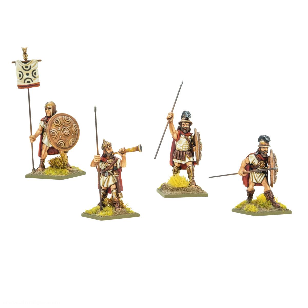 Warlord Games Illyrische Adlige Kommandofiguren