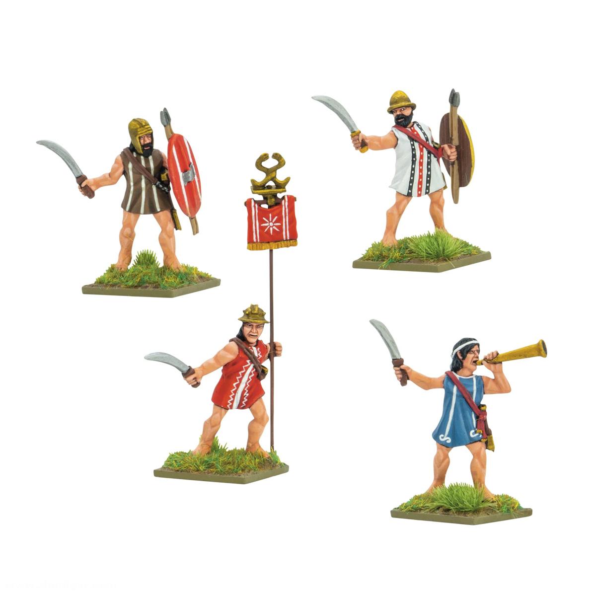 Warlord Games Illyrische Krieger Kommandofiguren