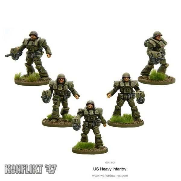 Warlord Games US Heavy Infantry