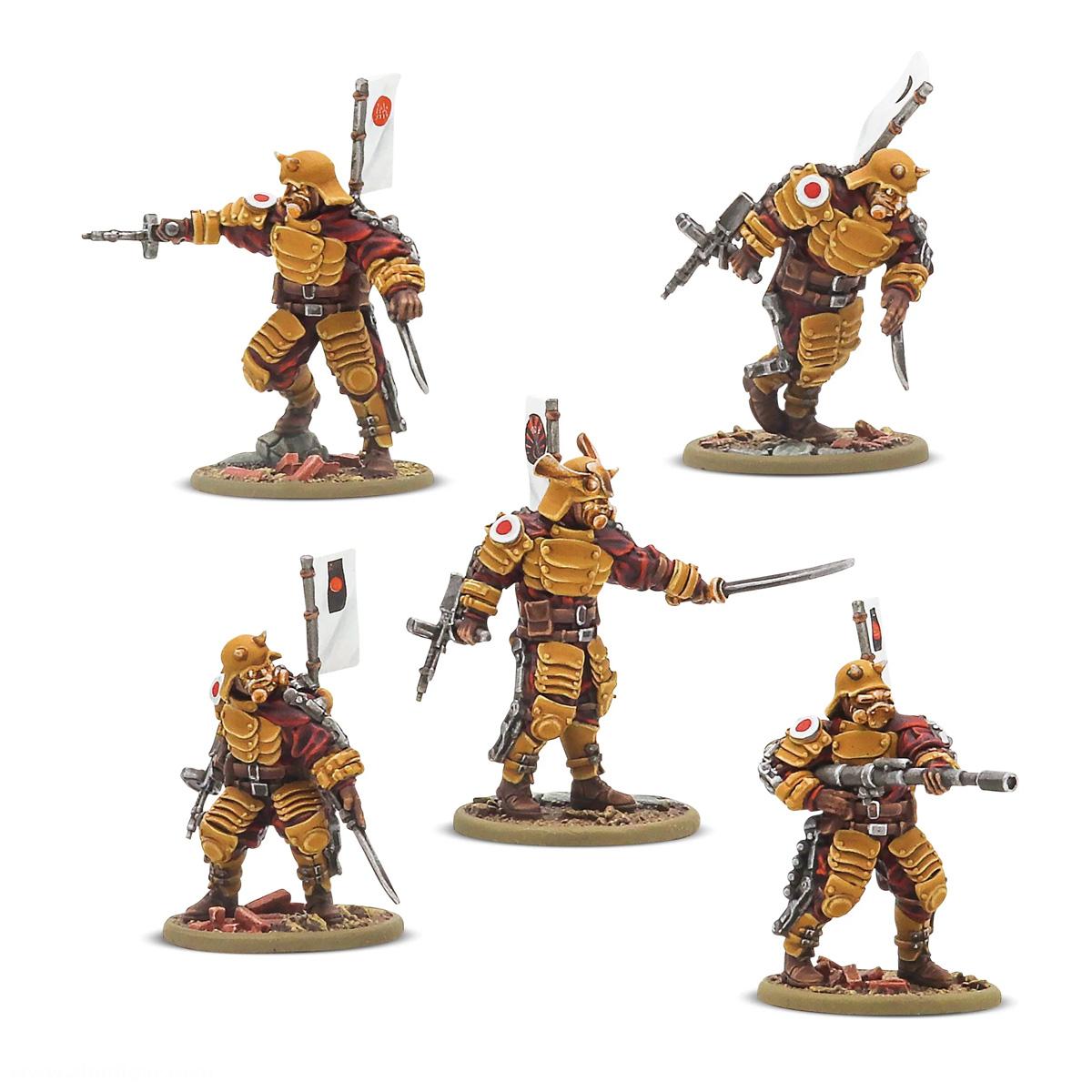 Warlord Games Assault-Frame Armoured Infantry Squad