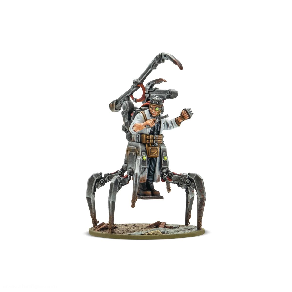 Warlord Games Konflikt '47 'Der Erntemann' Oberstarzt Albrecht von Zögling