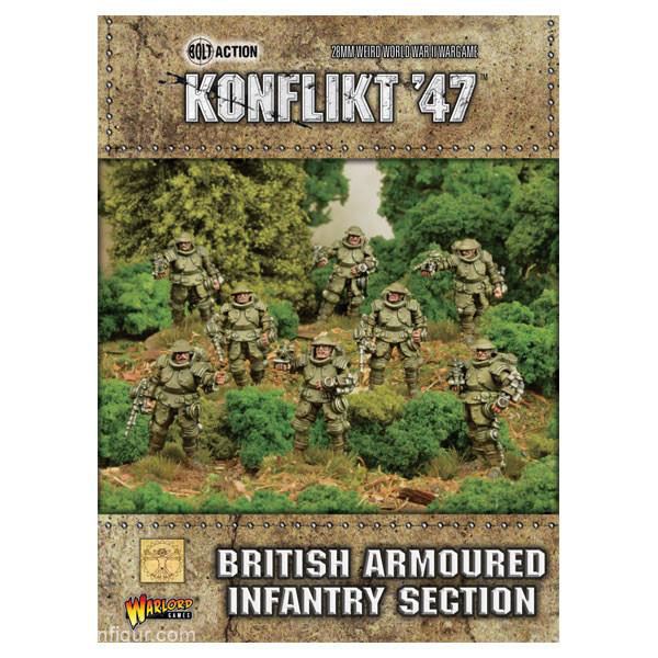 Warlord Games British Armoured Infantry Section - Konflikt '47