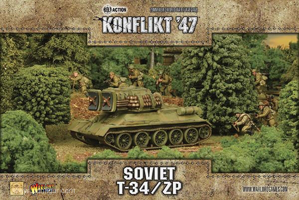 Warlord Games Sowjetischer T-34/ZP - Konflikt '47