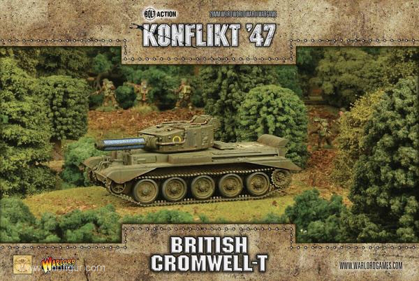 Warlord Games Britischer Cromwell-T mit Tesla-Kanone