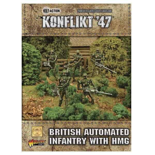 Warlord Games British Automated Infantry with HMG