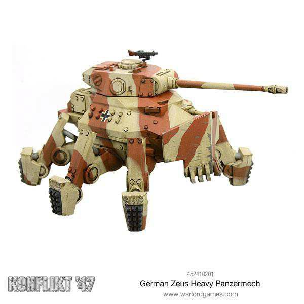 Warlord Games Deutscher Schwerer Mechpanzer Zeus