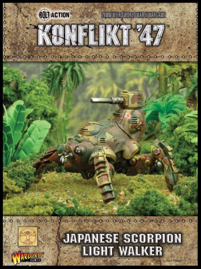 Warlord Games Japanischer Scorpion Light Walker - Konflikt 47