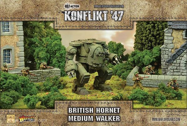 Warlord Games British Hornet Medium Walker - Konflikt '47