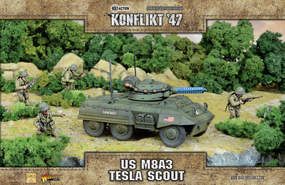 Warlord Games M8A3 Tesla Scout