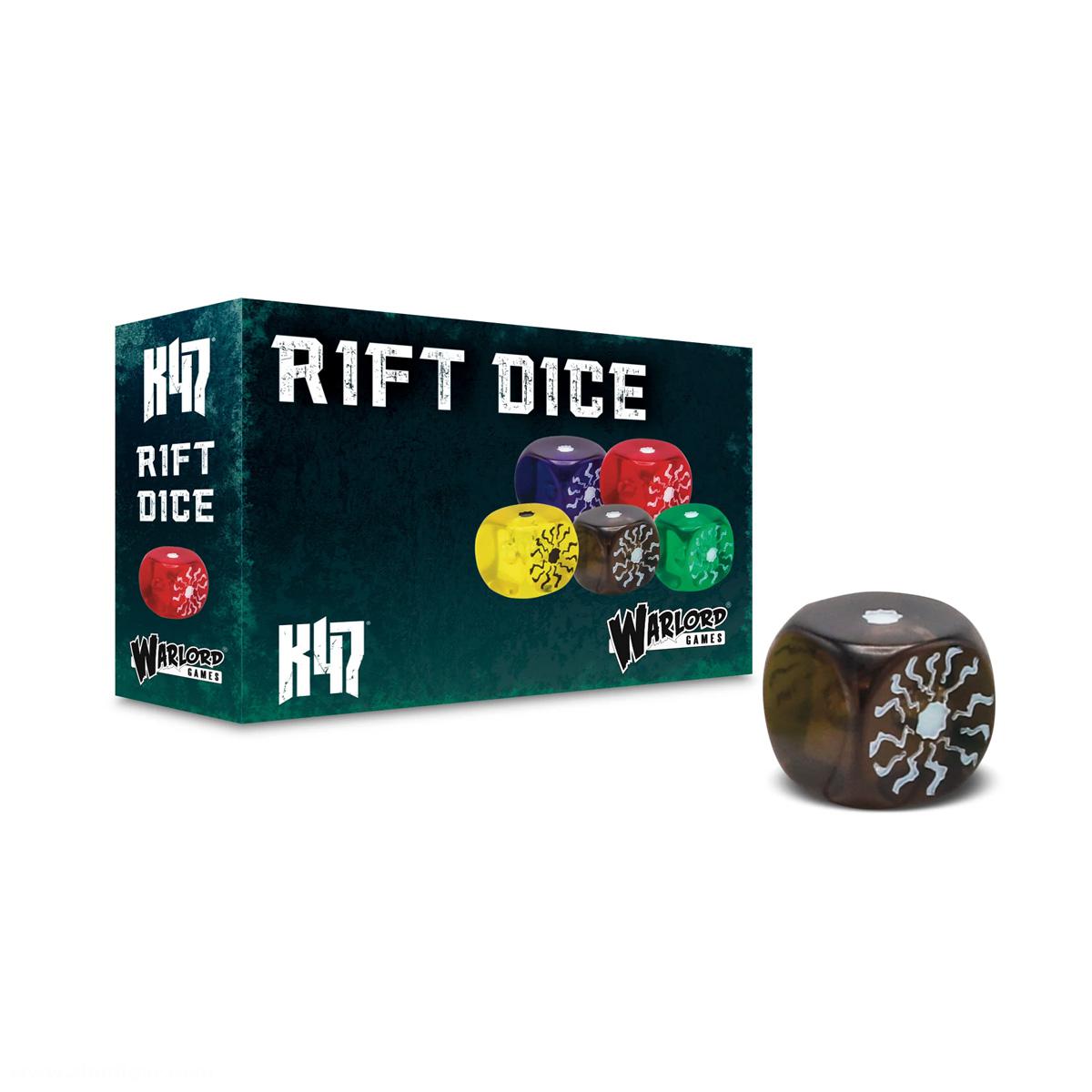 Warlord Games Konflikt '47 Rift Würfel - Grau