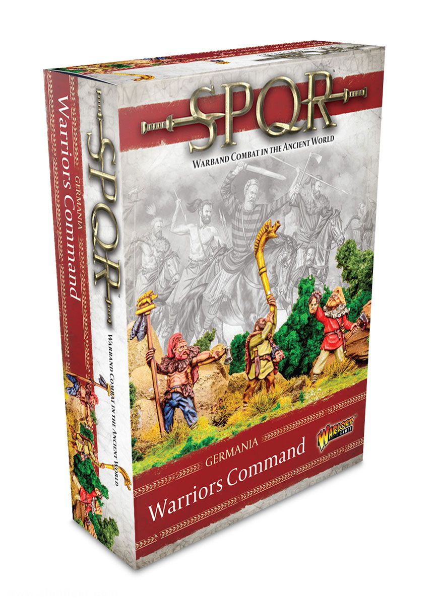Warlord Games Germanische Krieger Kommandofiguren