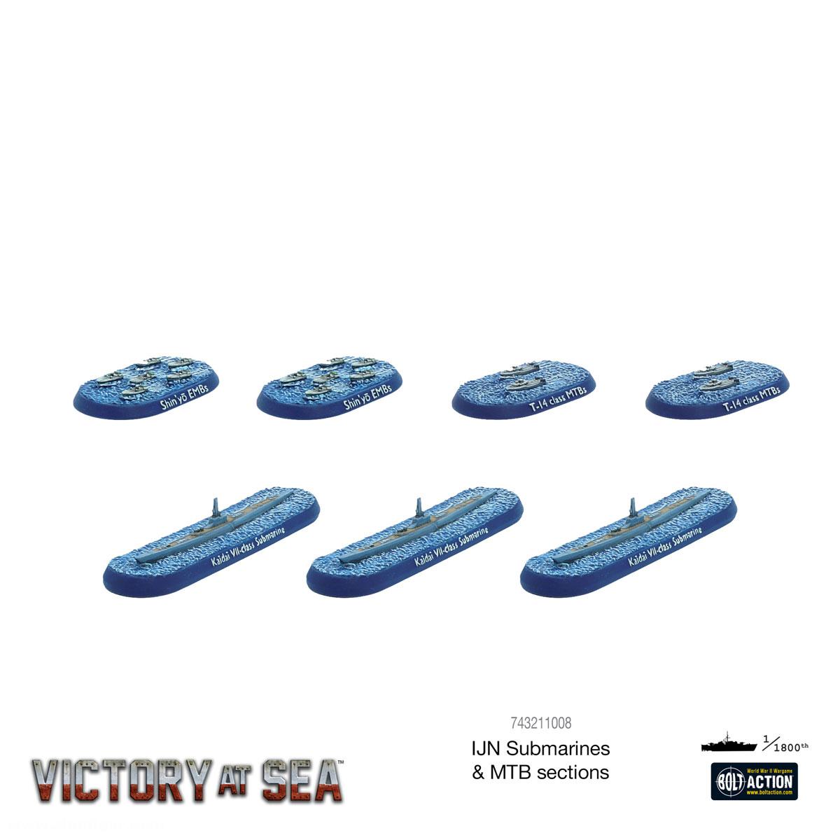 Warlord Games IJN U-Boote und Torpedoboote