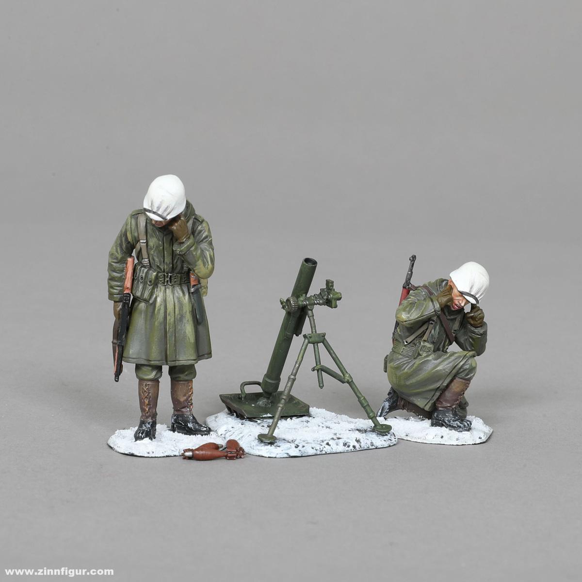 Thomas Gunn Miniatures US Mörserteam - Winter - Koreakrieg