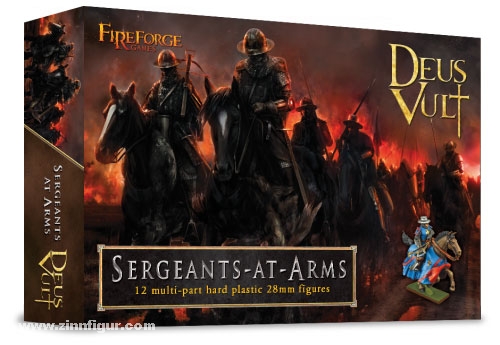 Black Eagle Games Sergeants at Arms zu Pferd