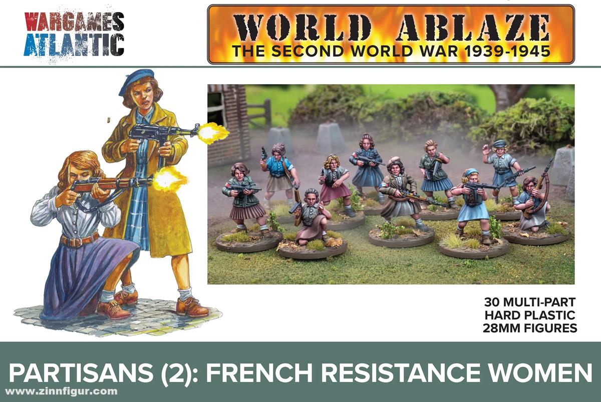 Wargames Atlantic Partisanen Set 2: Frauen der Resistance