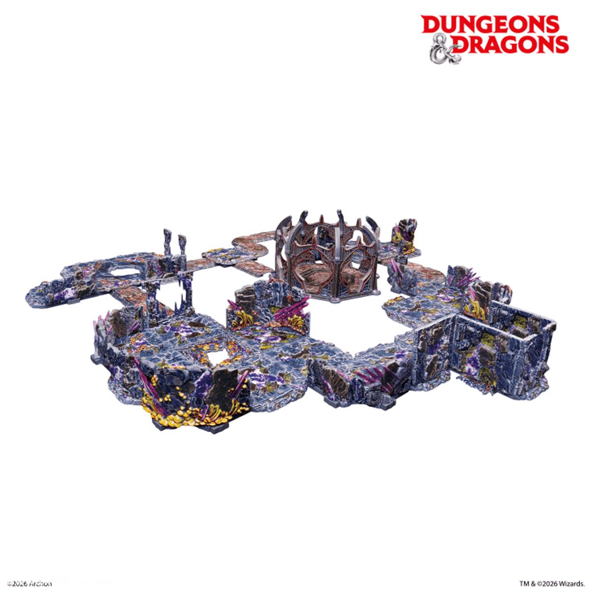 Archon Studio Underdark Terrain Set 'Dungeons & Dragons' - vorbemalt