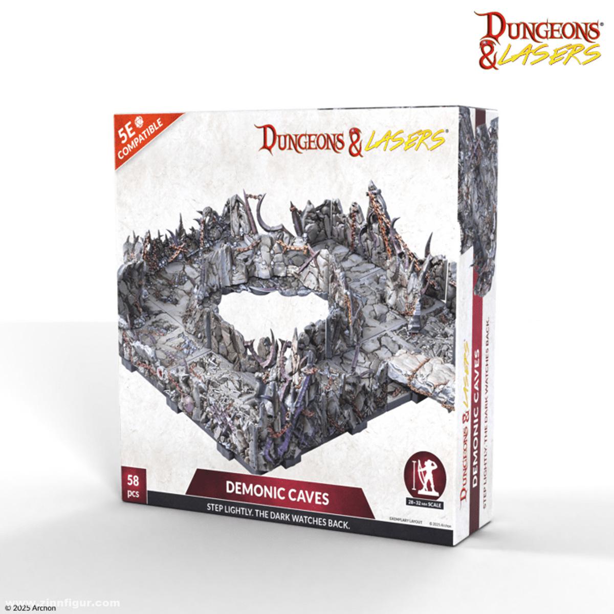 Archon Studio Dämonische Höhlen - unbemalt