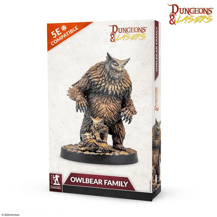 Archon Studio Owlbear Family