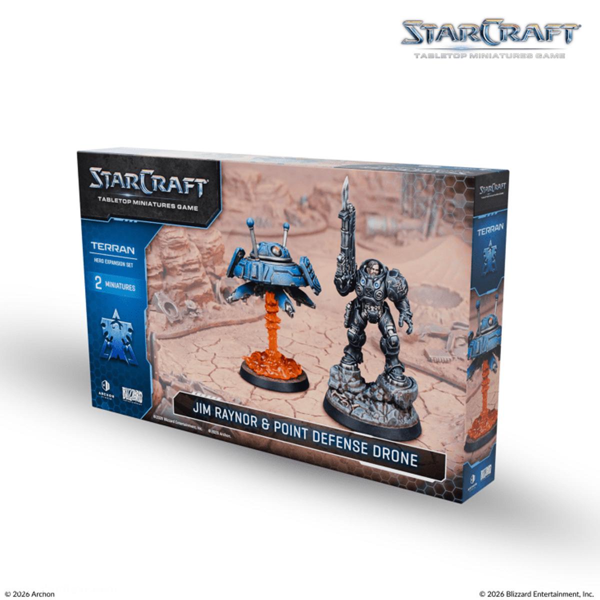 Archon Studio Jim Raynor & Point Defense Drone (Terran) - StarCraft Hero Expansion Set