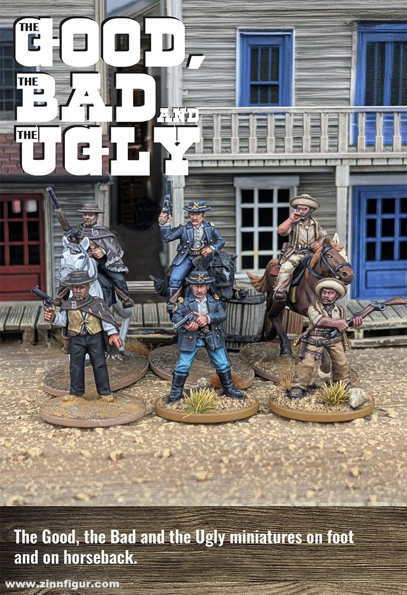 Plastic Invasion The Good, The Bad and The Ugly - 6-Figuren-Set