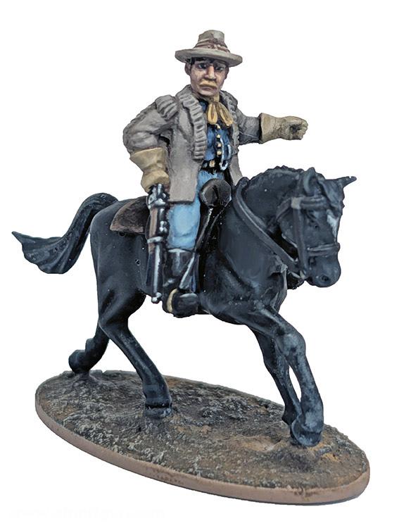 Plastic Invasion Captain John Stiffman zu Pferd