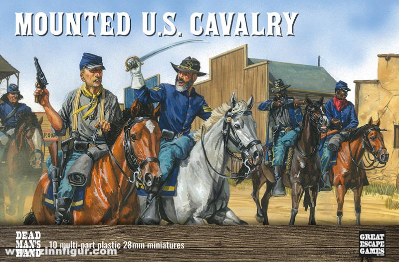 Plastic Invasion US Kavallerie/Buffalo Soldiers zu Pferd